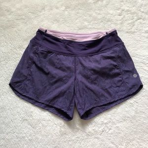 Purple Lululemon Shorts